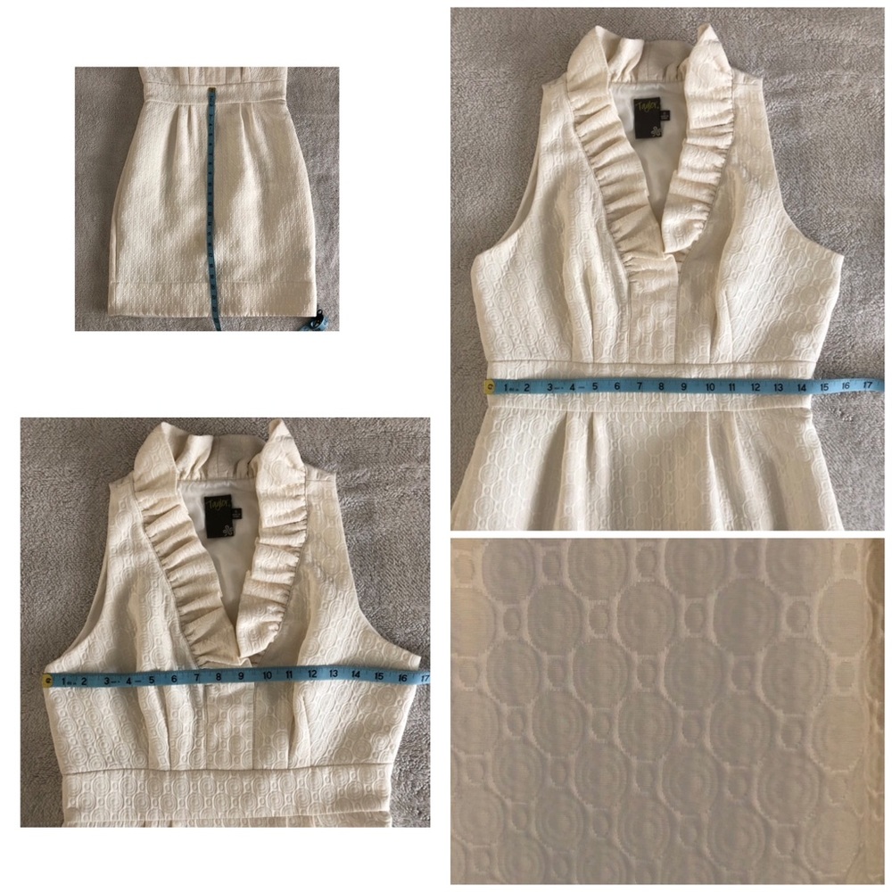 Taylor Ruffle Neckline Dress - Picture 6 of 6
